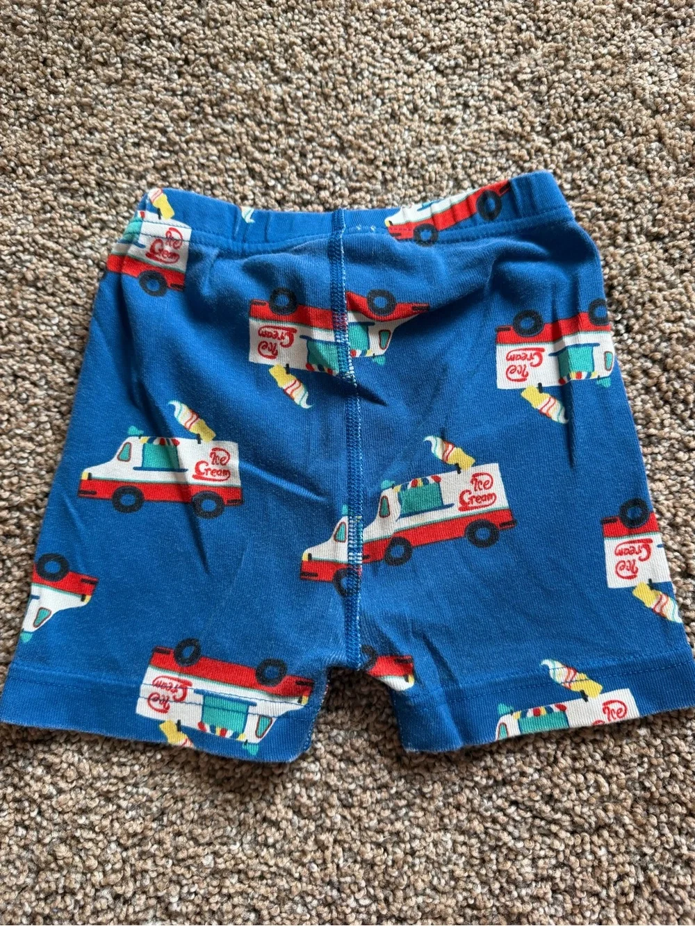 HANNA ANDERSSON Ice Cream Truck Short Sleeve & Shorts Pajama Set